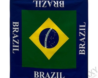 Bandana brasiliana / Bandana bandiera brasiliana