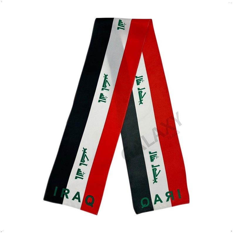 Iraq Flag Scarf