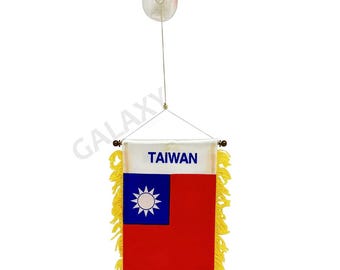 Mini pancarta de Taiwán / Bandera de Taiwán