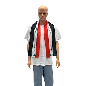Iraq Flag Scarf