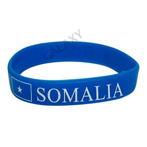 Somalia Stone Bracelet - Flag Matrix