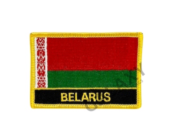 Belarus Patch / Belarus Flag Patch / Iron - on or Sew On