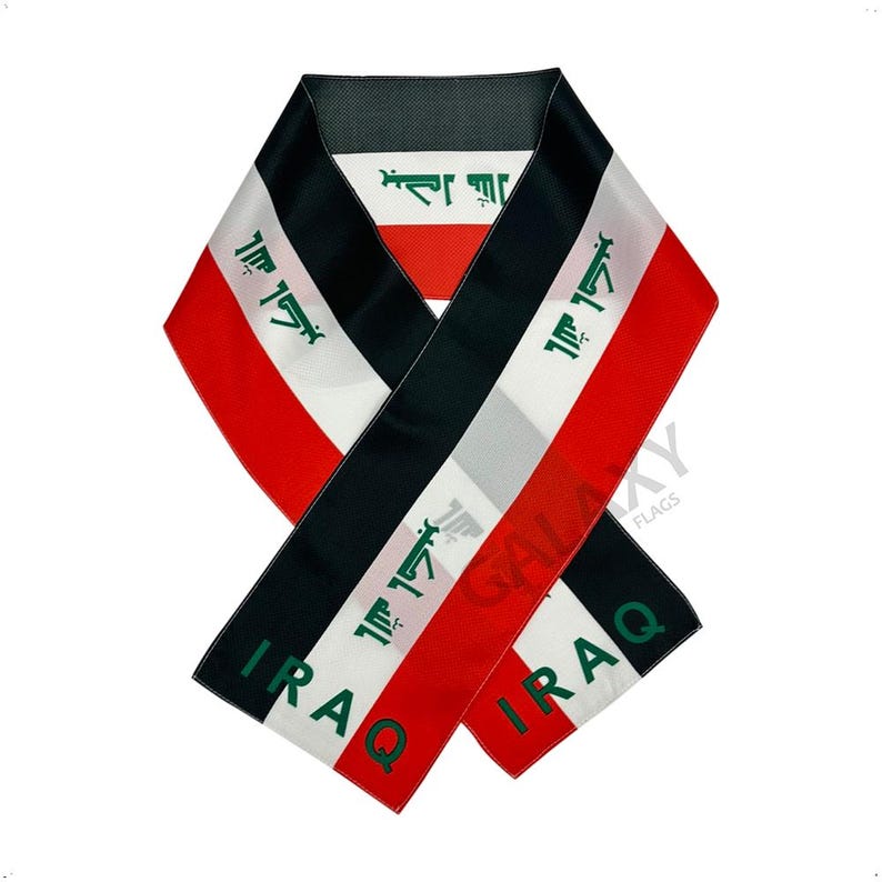 Iraq Flag Scarf