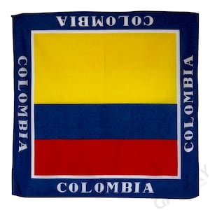 Bandana da Colômbia / Bandana da Bandeira da Colômbia