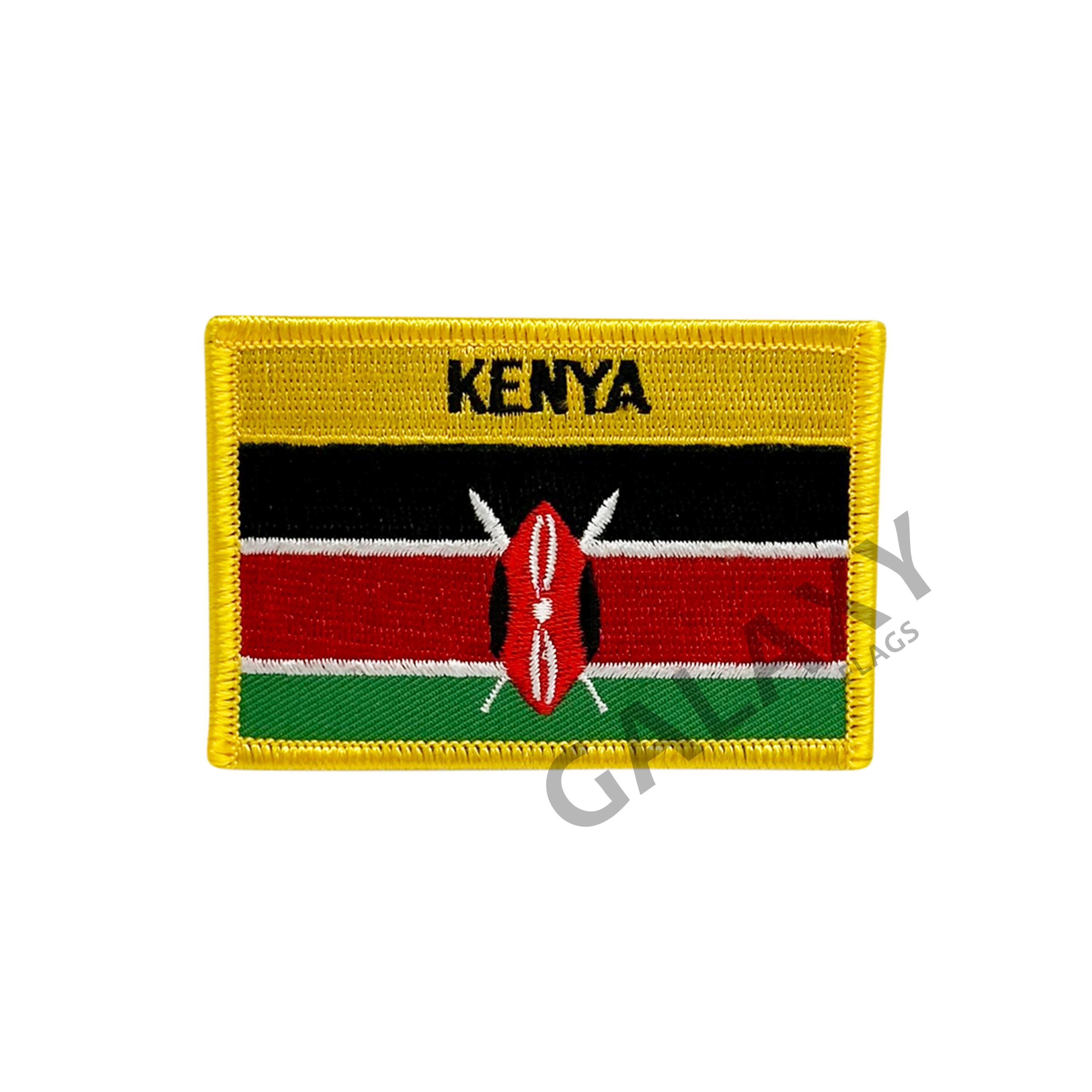 Keniaanse vlag (Kenia) - 1001 Vlaggen