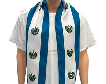 Szalik Salwadoru / Flaga Salwadoru / Szaliki z flagą Salwadoru
