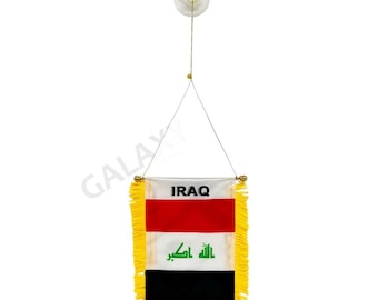 Mini pancarta de Irak / Bandera de Irak