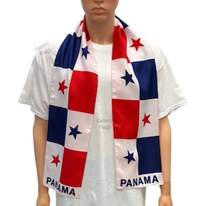 Panama Scarf / Panama Flag / Panama Flag Scarves