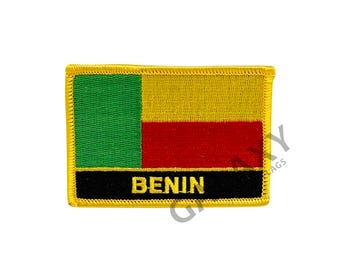 Toppa Benin / Toppa bandiera Benin / Stirare o cucire