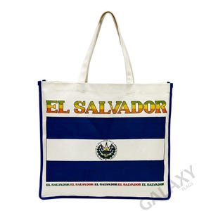 El Salvador Flag Tote Bag / El Salvador Flag / El Salvador Country Flag Tote Bag