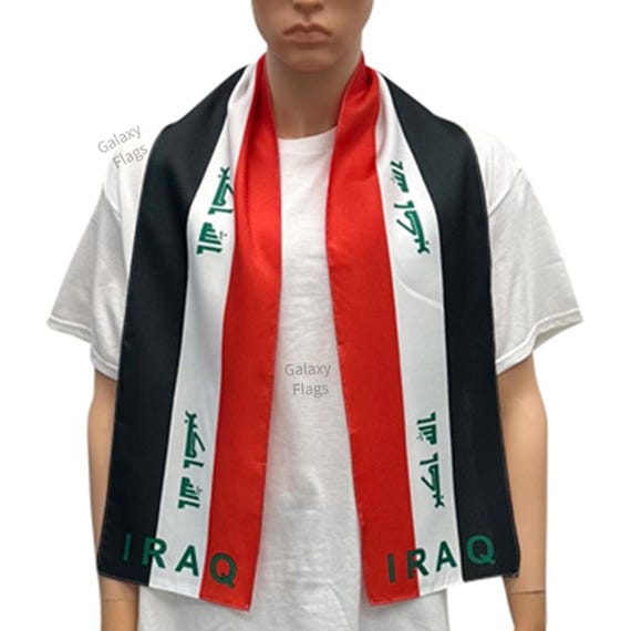 Iraq Scarf / Iraq Flag / Iraq Flag Scarves