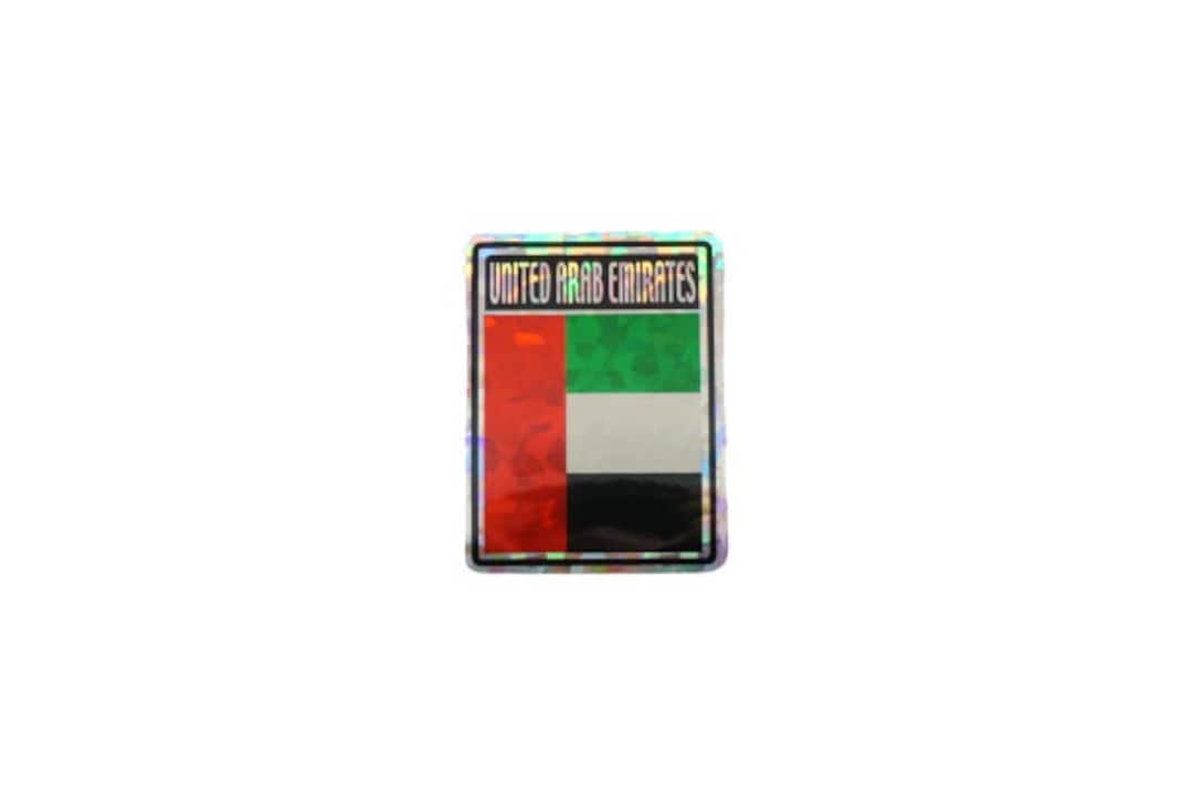 UAE Sticker / UAE Flag Sticker / 3x4 UAE Sticker Etsy