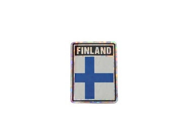 Adesivi USA Stati Uniti America-FINLANDIA bandiera americano-finlandese