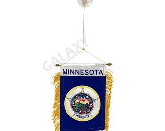 Minnesota Mini Banner / Minnesota Flag / Minnesota State Flag