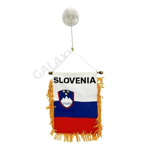 Slovenia Mini Banner / Slovenia Flag
