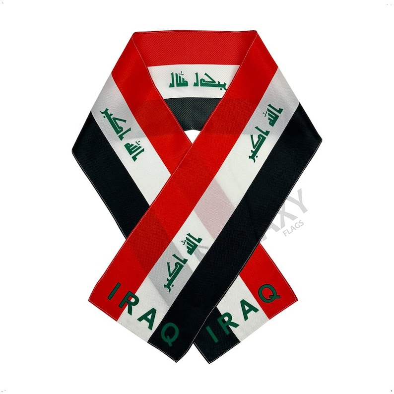 Iraq Flag Scarf