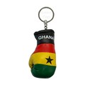 Ghana Boxing Glove / Ghana Flag /  Mini Ghana Flag Boxing Glove Key Chain