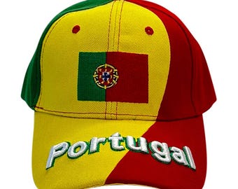 Boné de Portugal / Bandeira de Portugal / Chapéu de Portugal