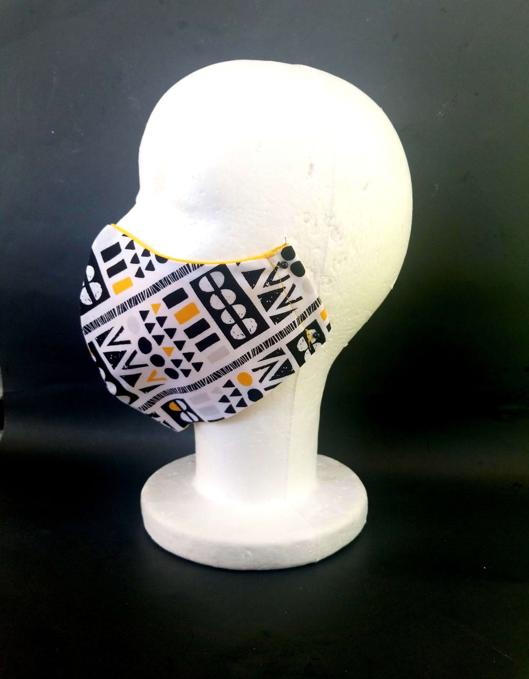 Signs & Symbols Face Mask Handcrafted Double Layered Etsy