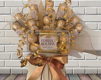 Luxury ferrero Rocher chocolate bouquet - Ferrero Rocher - Special gift - Mother’s Day - Birthday - luxury chocolate hamper - gift for her