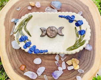 Lavender Moon Crystal Charging Bowl