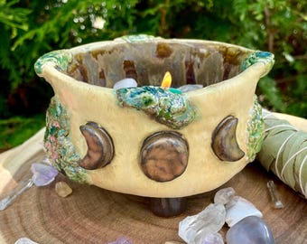 Triple Goddess Altar Bowl