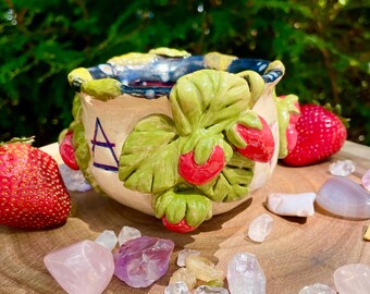 Strawberry Elementa Altar Bowl