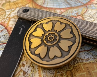 White Lotus Tile Etsy