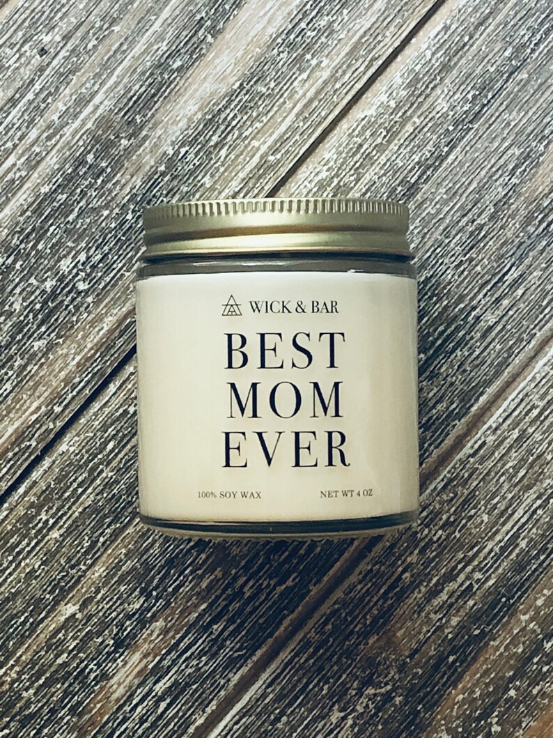 Best Mom Ever scented soy candle or soy wax melts image 1