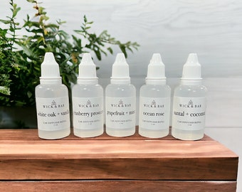 Car Diffuser Refill bottle - scented air freshener hanging freshie gift car truck office home