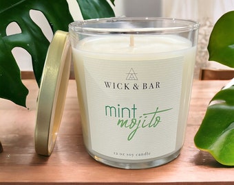 Mint Mojito - Spring/Summer 2024 - scented soy candle