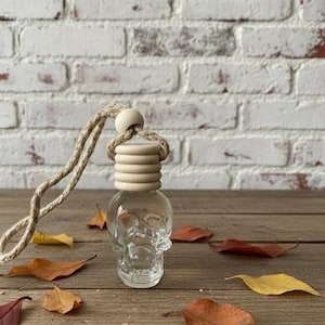 SKULL Car Diffuser - Hanging car air freshener - scented air freshener hanging freshie gift car truck office home stocking stuffer