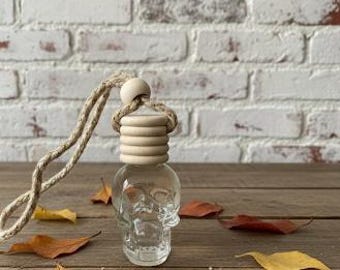SKULL Car Diffuser - Hanging car air freshener - scented air freshener hanging freshie gift car truck office home stocking stuffer