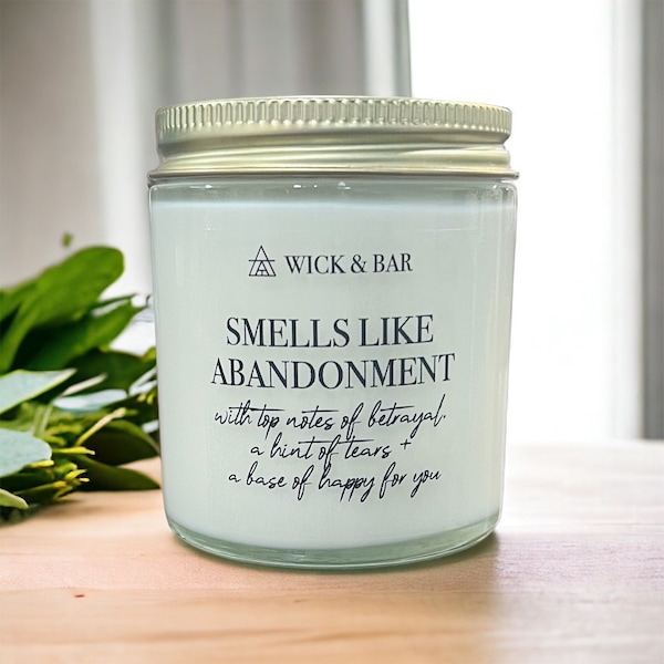 Abandonment - scented soy candle or soy wax melts