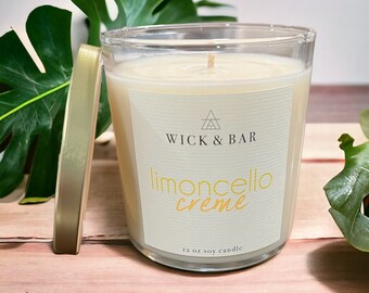 Limoncello Creme - Spring/Summer 2024 - scented soy candle