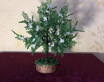 Зеленая проволока Дерево Скульптура | проволока деревянные скульптуры | деньги дерево | проволока бонсай дерево | древо жизни | цветущая яблоня| растительный декор