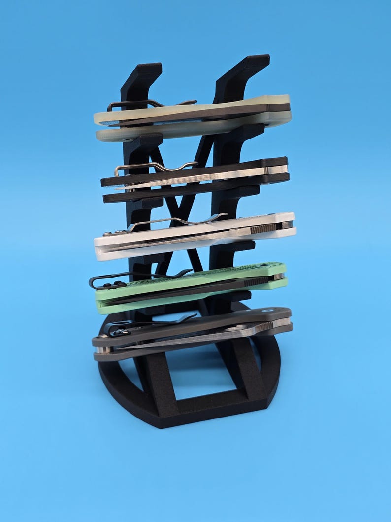 EDC Knife Tower Rack - Knife Organizer image 2