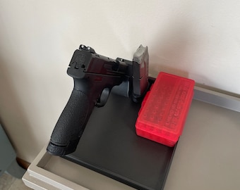 Soporte para arma EDC con bandeja - Expositor/Organizador