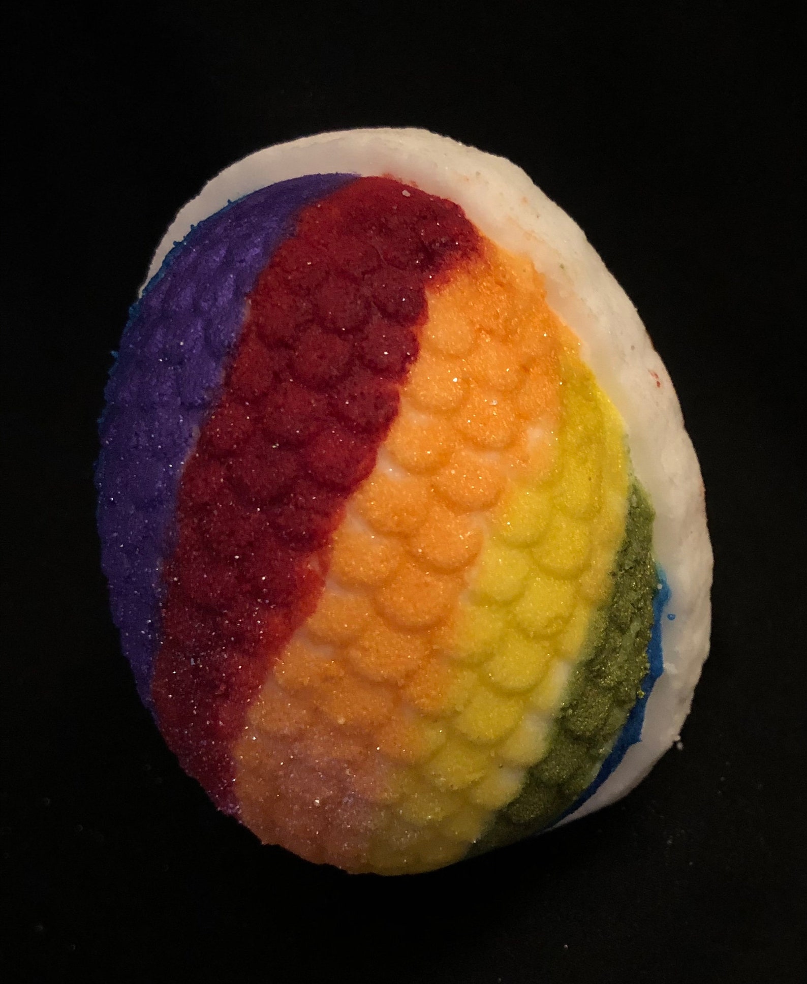 Dragon Egg Bath Bomb Fun Bath Bomb Made To Order Colorful Etsy