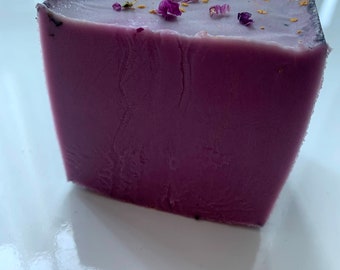 Lilac Handmade Natural Soap/Natural/Dryskin Soap Bar