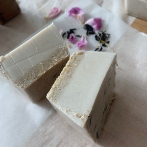 Earl Grey Bergamot Goat’s Milk Soap Bar/ Made to Order/Fresh Soap