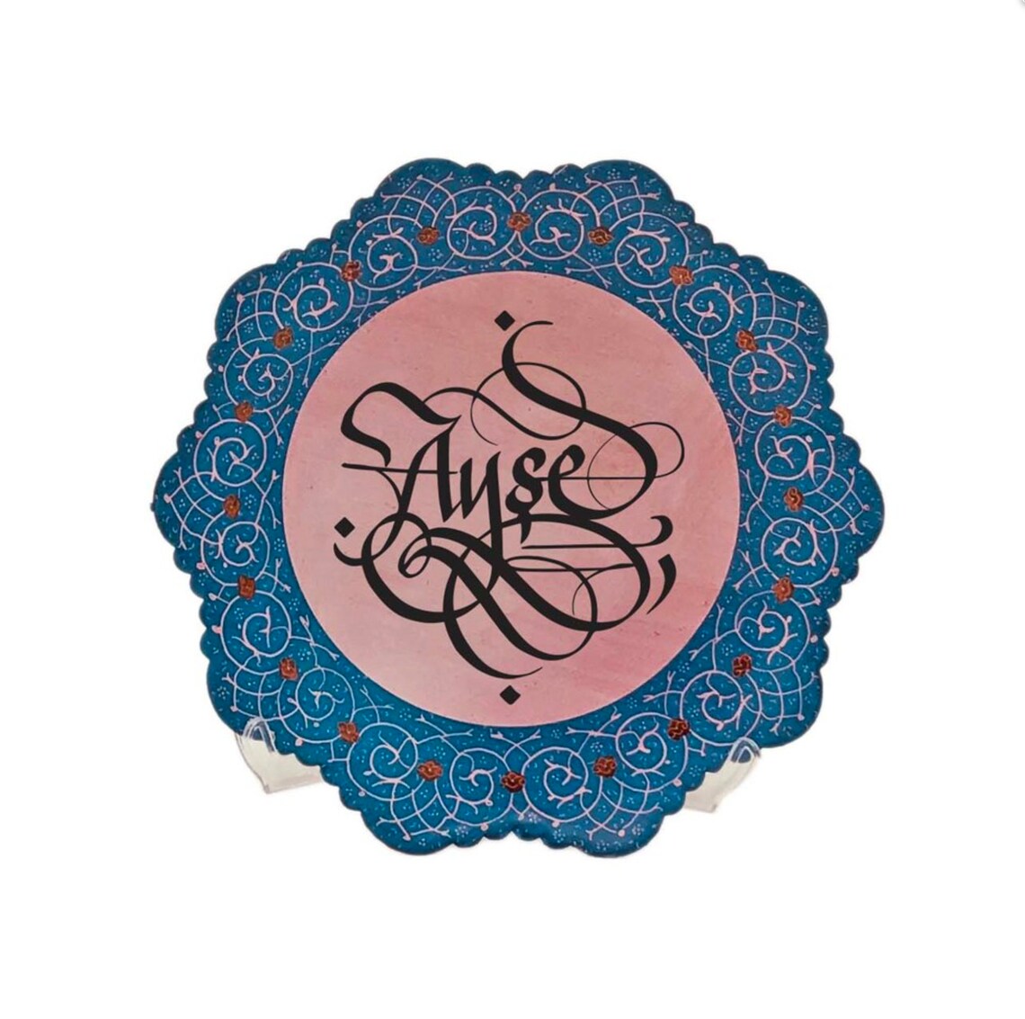 Decorative Name plate with stand personalize customized name Etsy