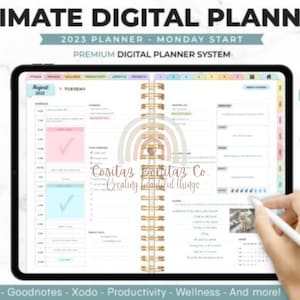 Digital Planner 2023 Goodnotes, Stickers