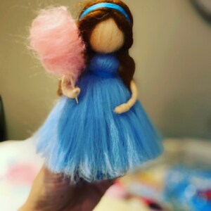 Felted Fairground Girl