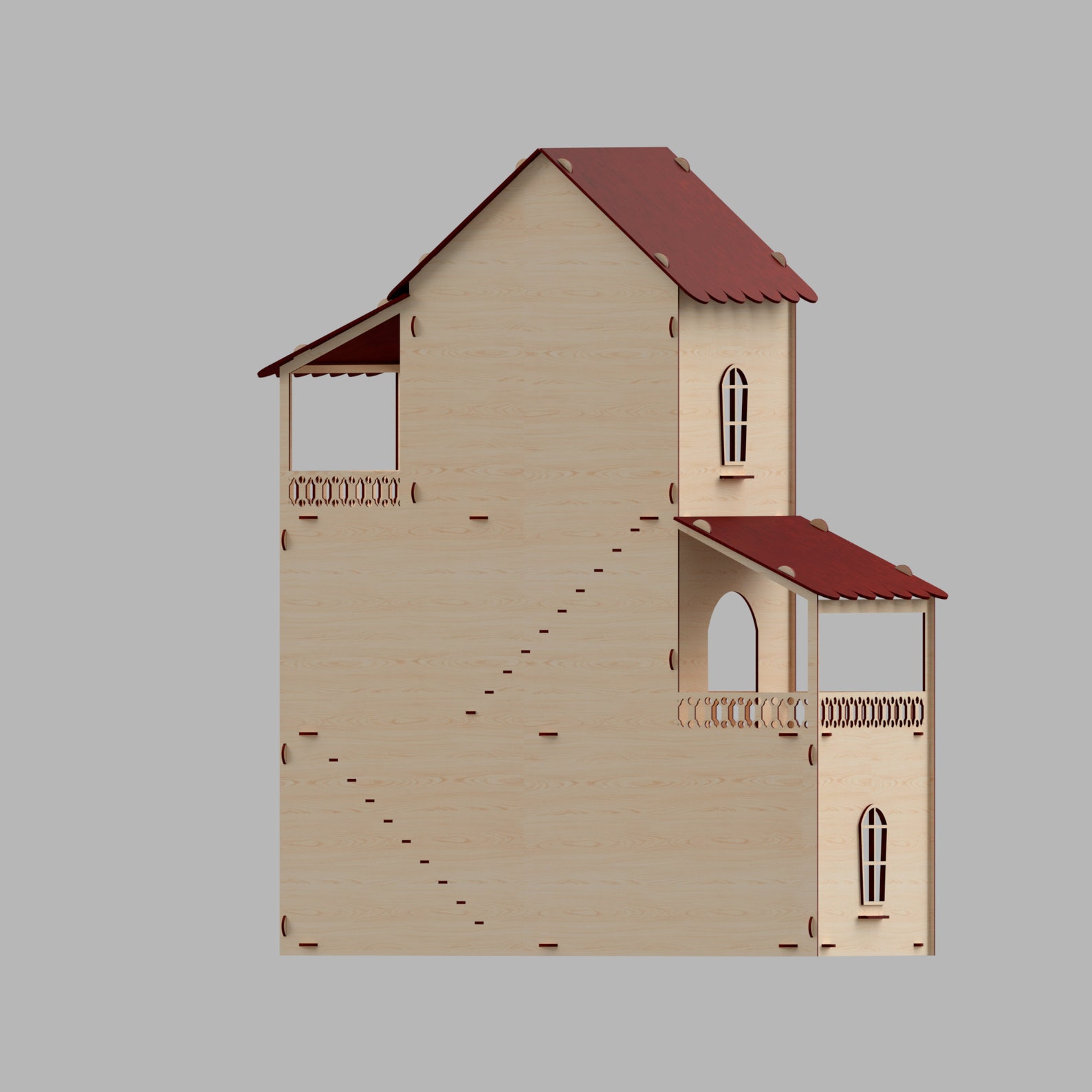 Doll House / laser cut files / Instant download Etsy