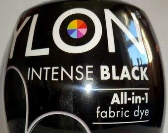 3 x DYLON 350g MACHINE DYE Pods Fabric Dye - Intense Black