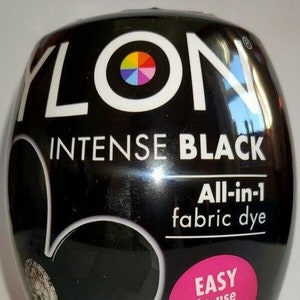3 x DYLON 350g MACHINE DYE Pods Fabric Dye - Intense Black