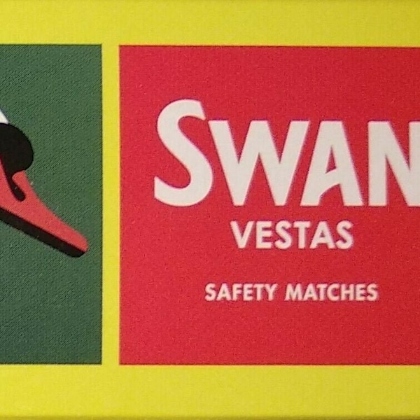 8 x Swan Vestas Matches Safety matches