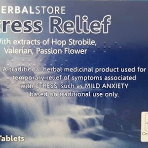 1 x Herbal Store Stress Relief 48s