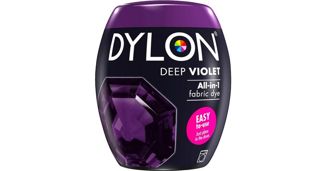 3 X DYLON 350g MACHINE DYE Pods Fabric Dye Deep Violet Etsy